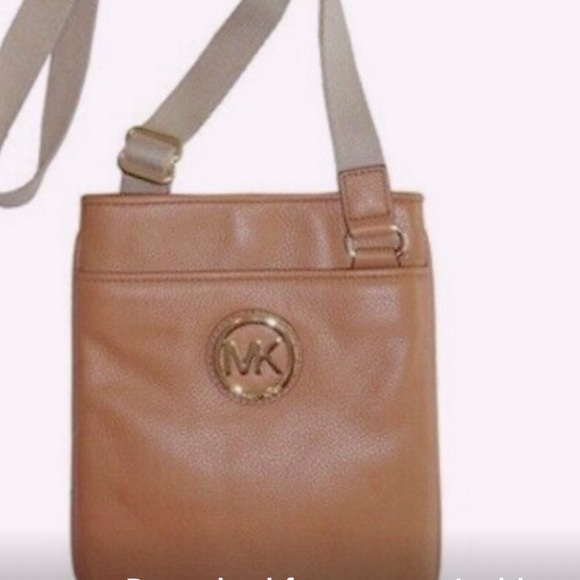 KORS Michael Kors Tan Crossbody Bag - Picture 1 of 7